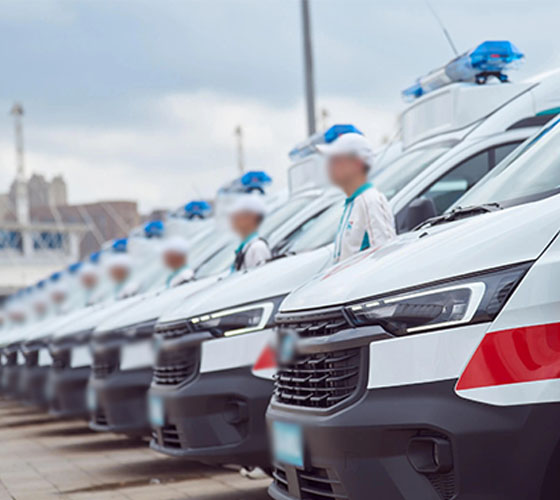 鄂尔多斯服务车队展示